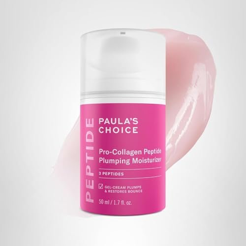 Paula's Choice Pro-Collagen Peptide Plumping Face Moisturizer, Daily Gel Face Cream for Deep Lightweight Hydration, Wrinkles & Loss of Firmness, Fragrance-Free, 1.7 Fl Oz - dailyvitalstore