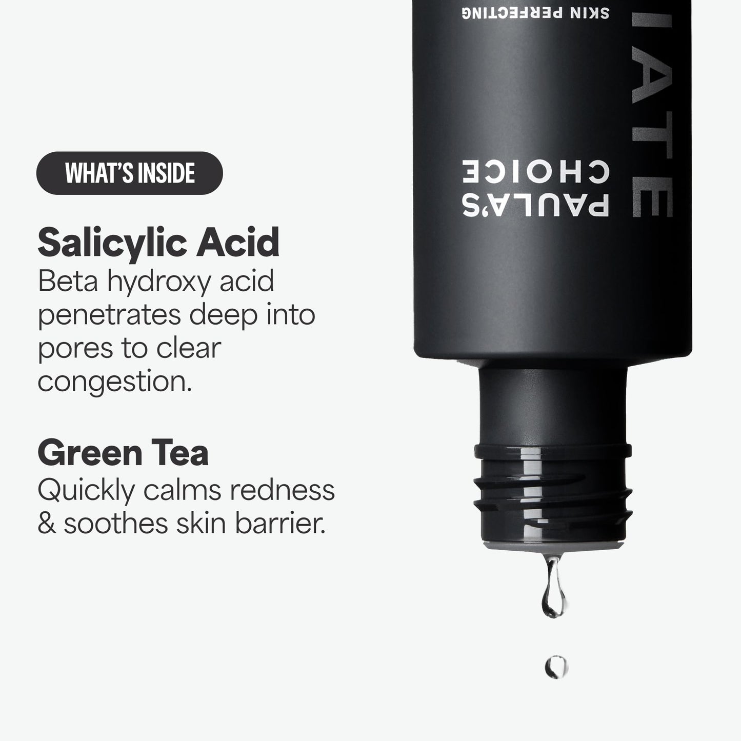 Paulas Choice - SKIN PERFECTING 2% BHA Liquid Salicylic Acid Exfoliant - Facial Exfoliant for Blackheads, Enlarged Pores, Wrinkles & Fine Lines, 4 oz Bottle - dailyvitalstore