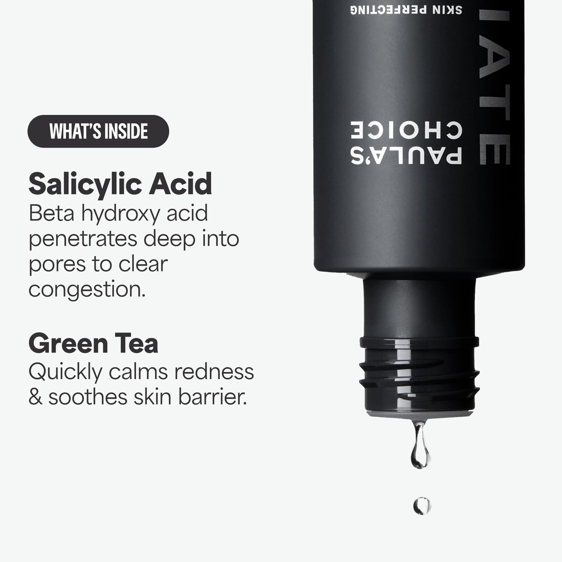 Paulas Choice - SKIN PERFECTING 2% BHA Liquid Salicylic Acid Exfoliant - Facial Exfoliant for Blackheads, Enlarged Pores, Wrinkles & Fine Lines, 4 oz Bottle - dailyvitalstore