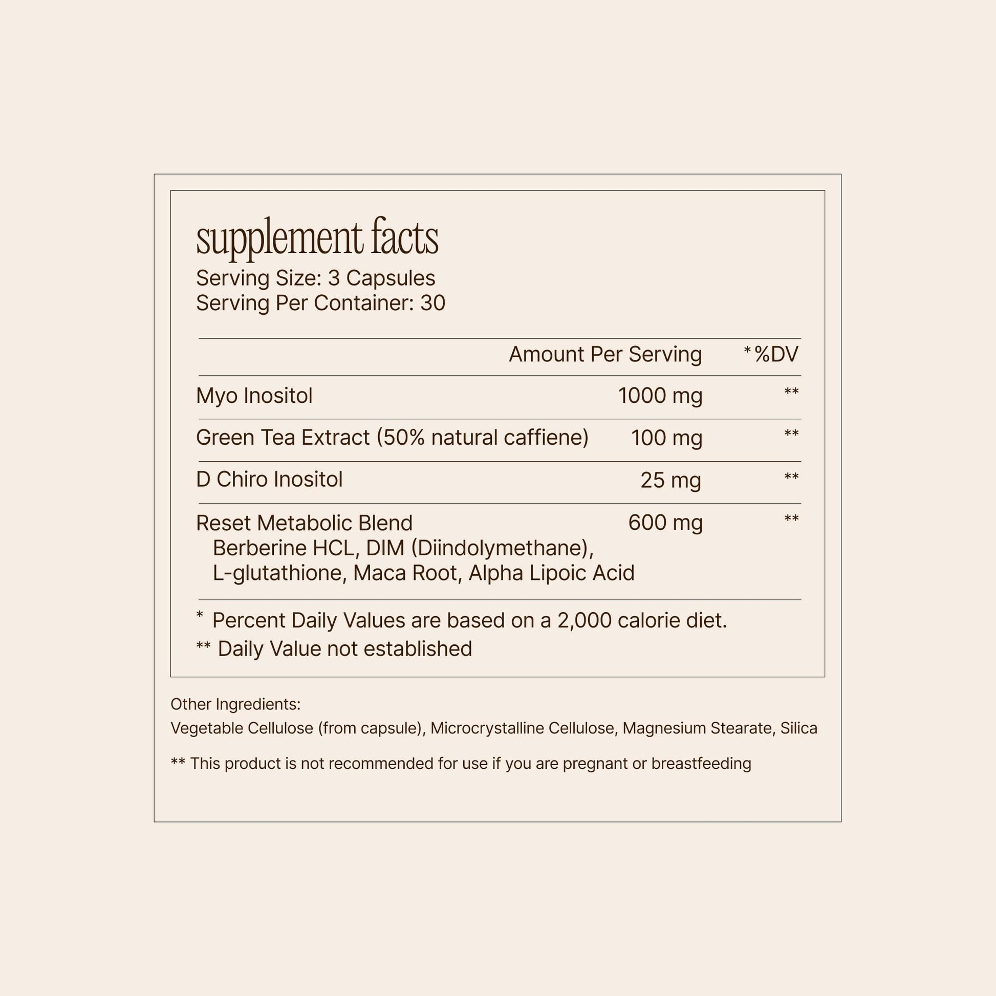 Paulina FITNESS Reset AM Metabolism and Hormone Support Supplement | Appetite Regulation, Metabolism Support, Enhanced Energy and Mood, - dailyvitalstore