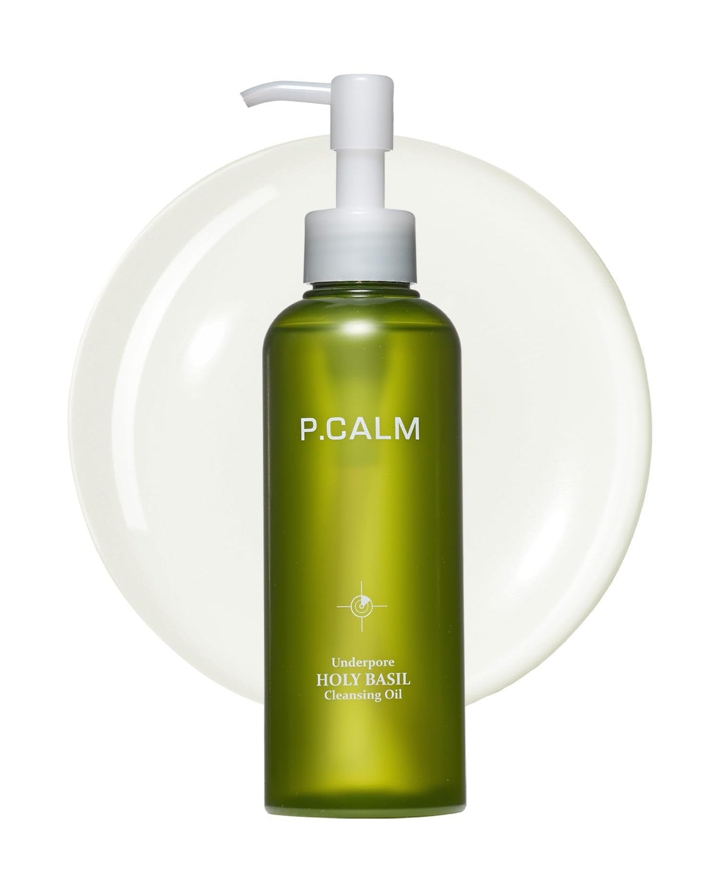 P.CALM Underpore Holy Basil Cleansing Oil – Holy Basil & Tea Tree for Deep Pore Cleansing, Blackhead Removal, and Makeup Removal, Korean Skincare (190ml / 6.42 fl.oz) - dailyvitalstore