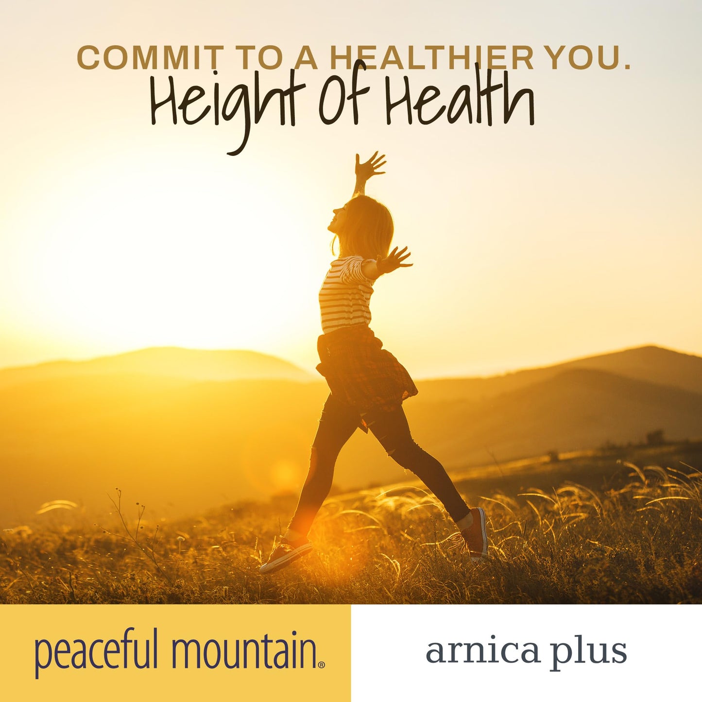 Peaceful Mountain Arnica Plus Homeopathic Gel - Natural Homeopthic Gel for Sore or cramping Muscles - 2oz - dailyvitalstore
