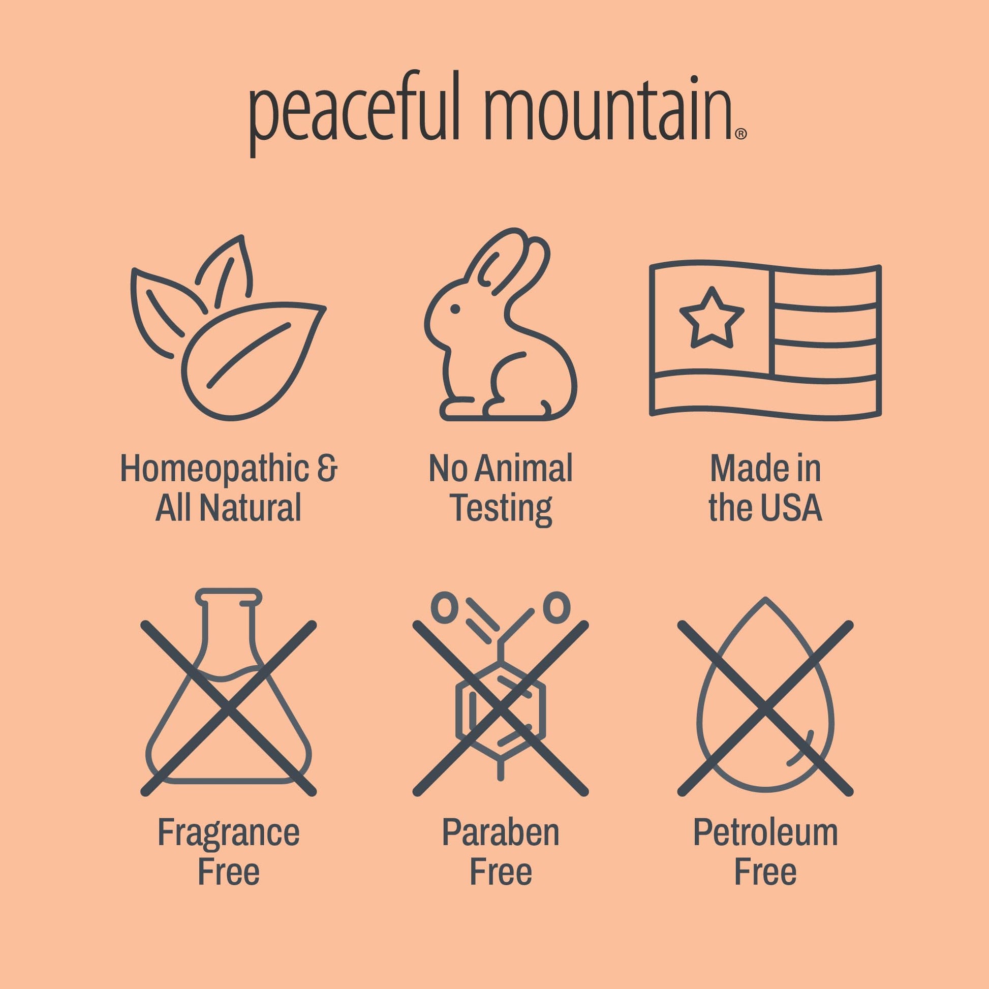 Peaceful Mountain Muscle Rescue Homeopathic Gel - for Muscle discomfort with Arnica and Comfrey - 2oz - dailyvitalstore