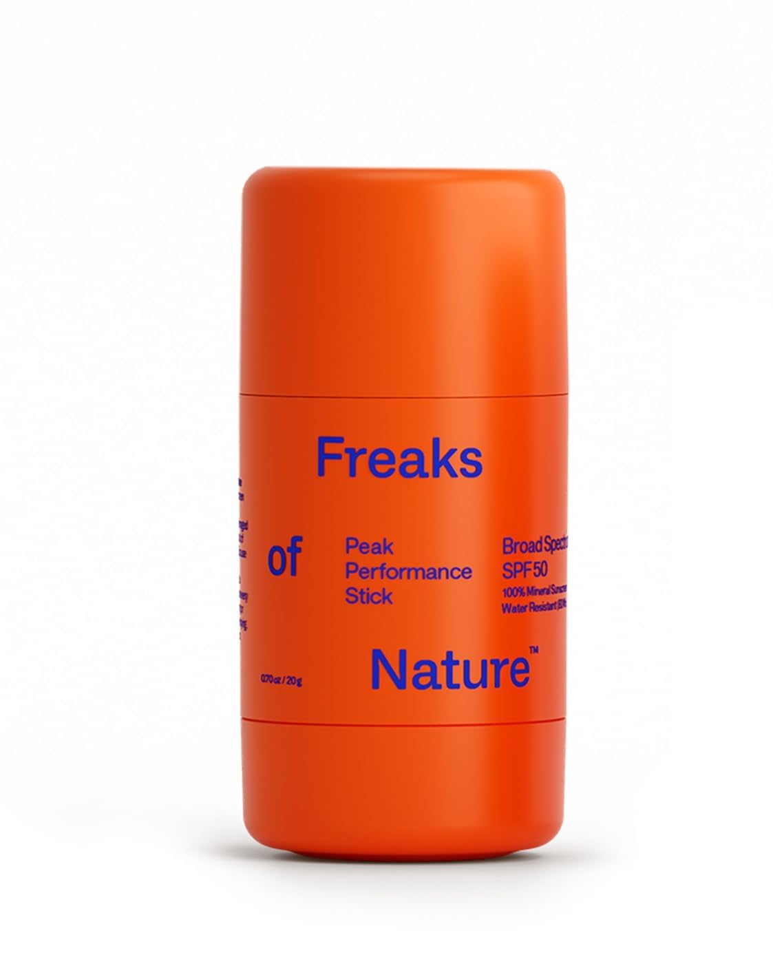 Peak Performance Sun Stick SPF 50 | 100% Mineral Sunscreen | Lightweight, 40-Min Water-Resistant | Plant-Based, Eco-Friendly, Reef-Safe, Cruelty-Free | All Skin Types | 0.70 oz | Pack of 2 - dailyvitalstore