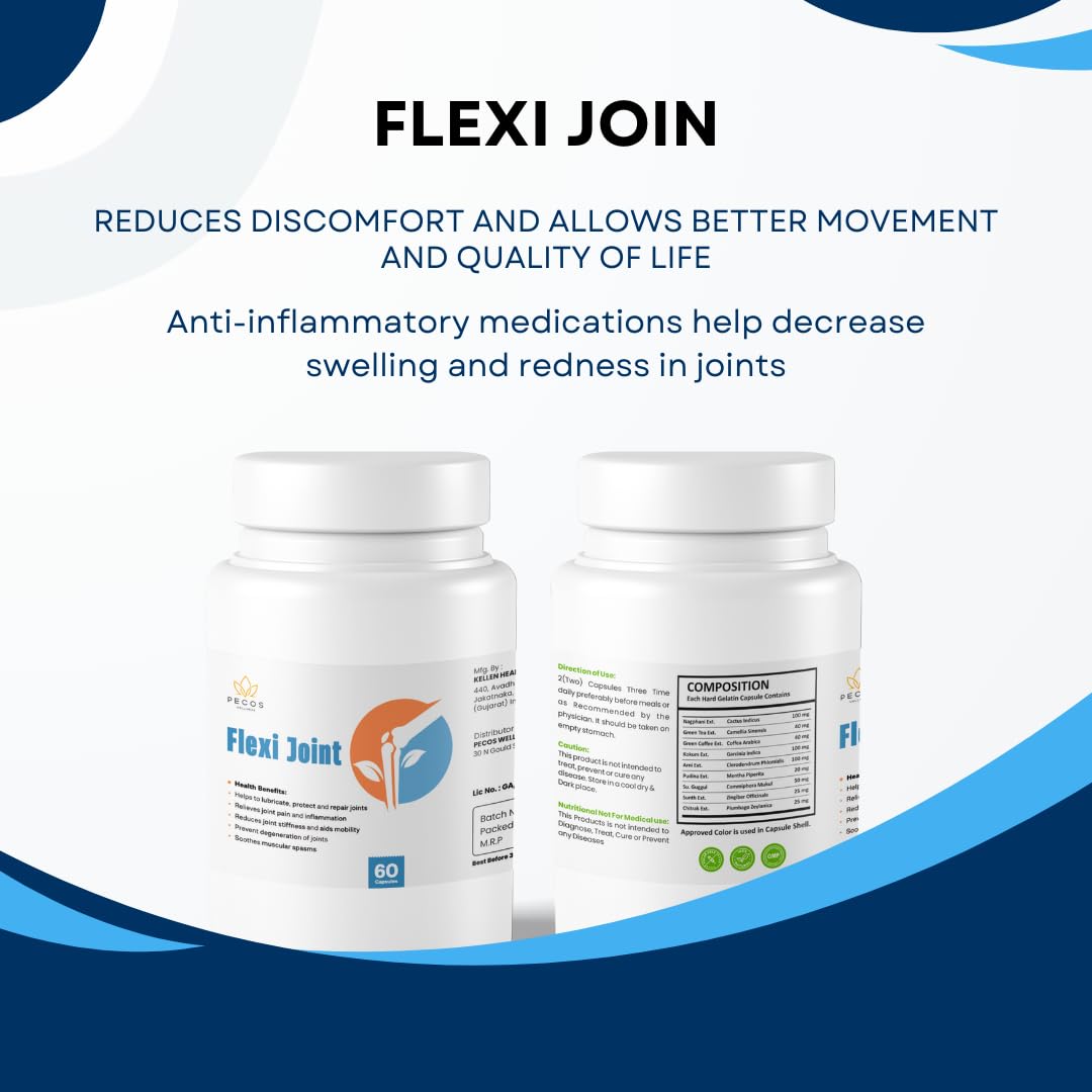 PECOS WELLNESS Flexi Joint Oil, Dietary Supplement - dailyvitalstore
