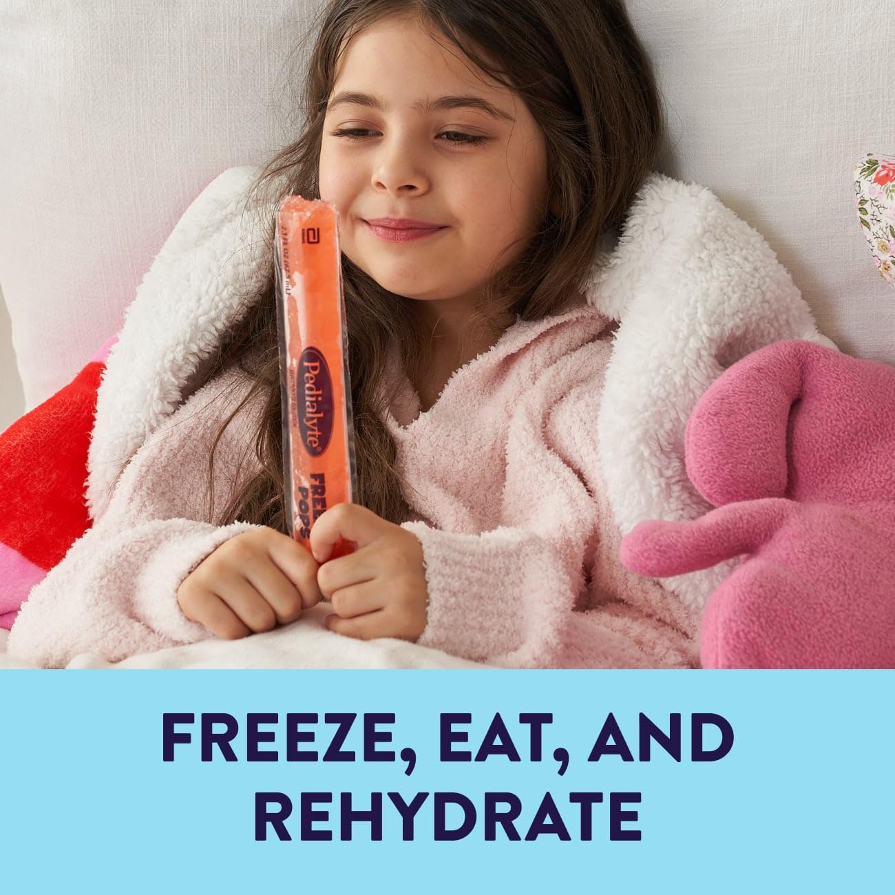 Pedialyte Electrolyte Solution Freezer Pops, Hydration Variety Pack— Grape, Blue Raspberry, Cherry, Orange, Pack of 64 - dailyvitalstore