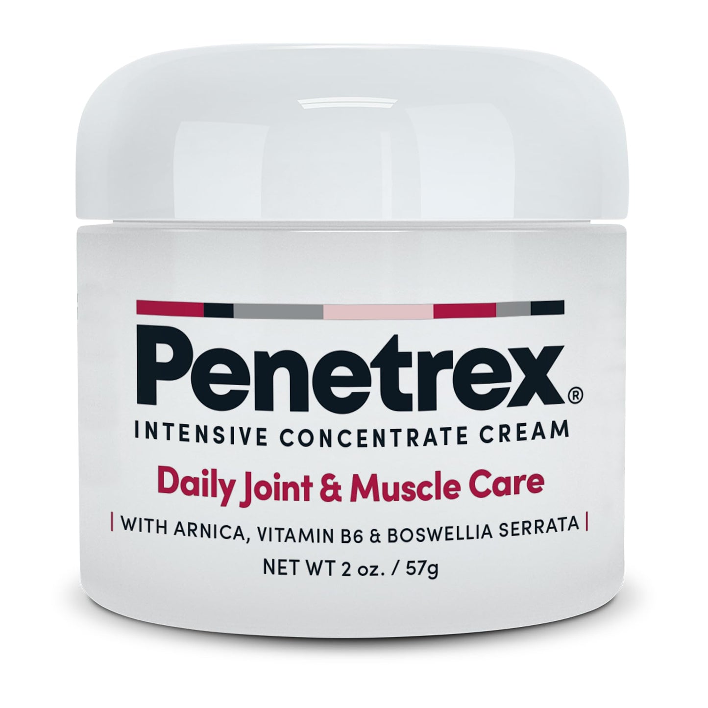 Penetrex Daily Joint & Muscle Care Cream – Soothing Botanical Formula with Arnica, Vitamin B6 & MSM – Lightweight Fast-Absorbing Cream for Everyday Movement - Non-Greasy - Light Scent- 2 oz - dailyvitalstore