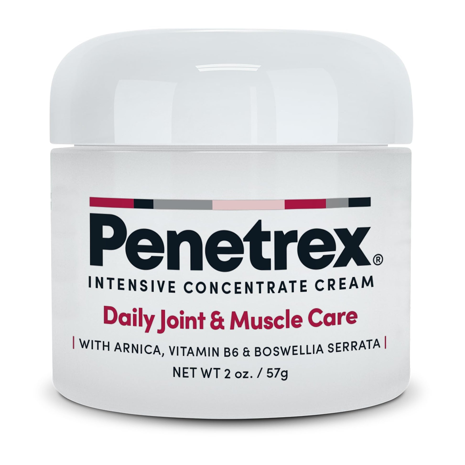 Penetrex Daily Joint & Muscle Care Cream – Soothing Botanical Formula with Arnica, Vitamin B6 & MSM – Lightweight Fast-Absorbing Cream for Everyday Movement - Non-Greasy - Light Scent- 2 oz - dailyvitalstore