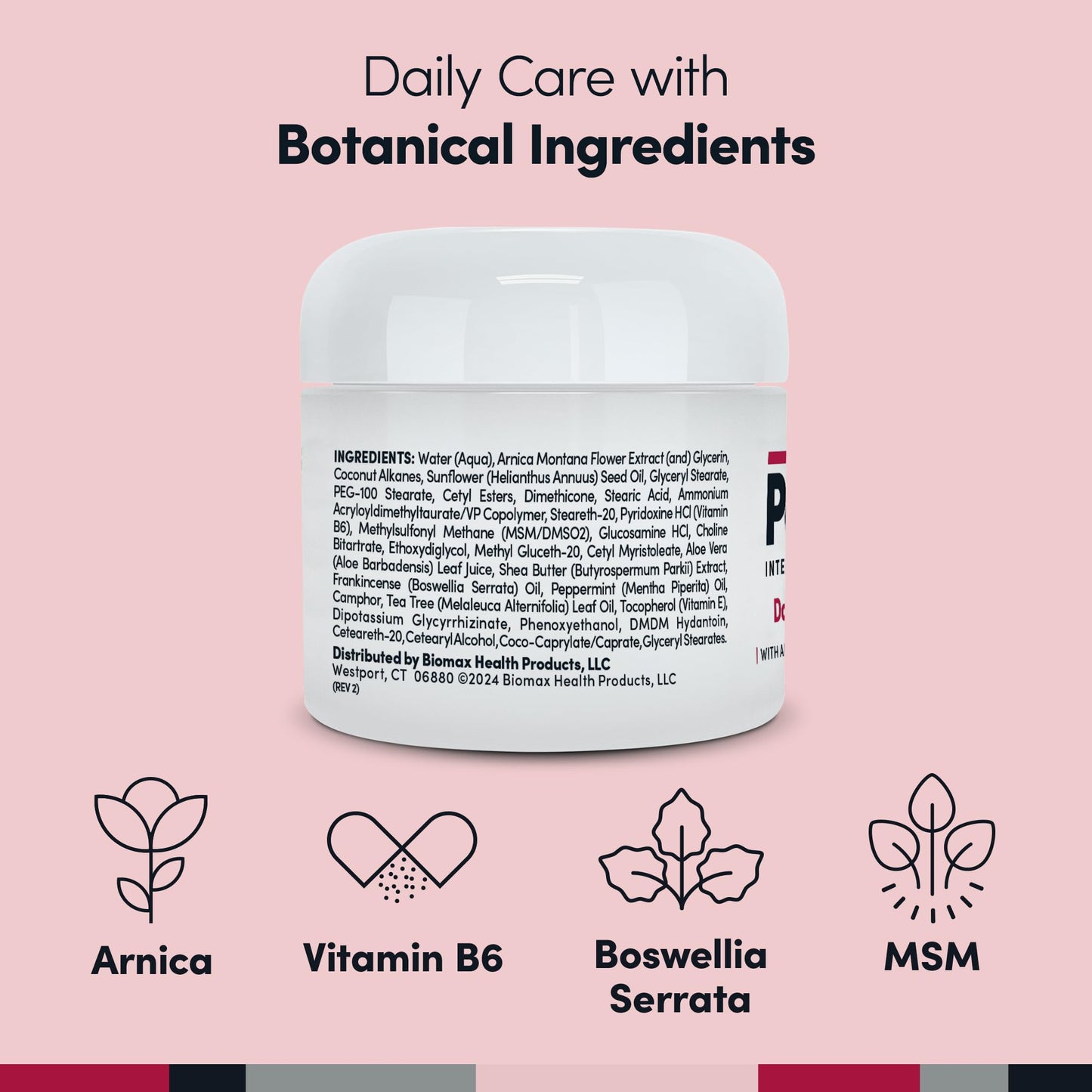Penetrex Joint & Muscle Therapy - Soothing Comfort for Back, Neck, Hands, Feet - Premium Whole Body Rub with Arnica, Vitamin B6 MSM & Boswellia - Non-Greasy 4oz Cream - dailyvitalstore