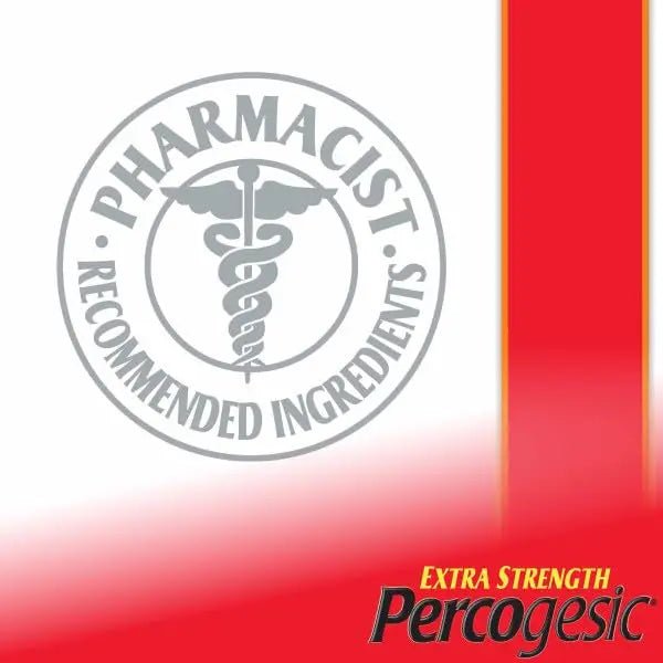Percogesic Extra Strength Pain Relief | Aspirin Free Dual Action Relief | 40 Coated Caplets (3 Pack) - dailyvitalstore
