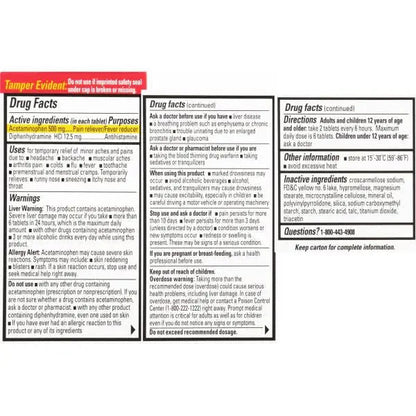Percogesic Extra Strength Pain Relief | Aspirin Free Dual Action Relief | 40 Coated Caplets (3 Pack) - dailyvitalstore