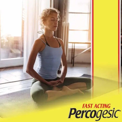 Percogesic Original Pain Relief | Aspirin Free Fast Acting Relief | 90 Coated Caplets (4 Pack) - dailyvitalstore