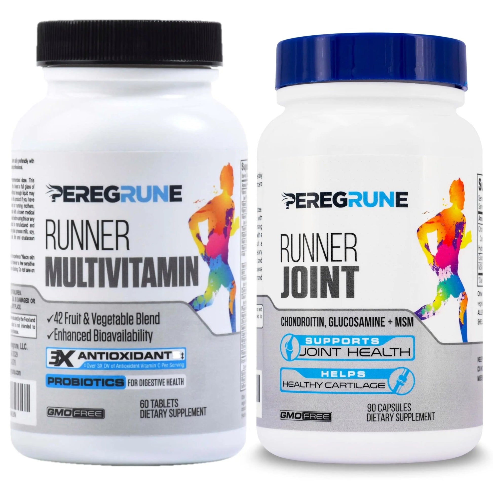 PEREGRUNE Runner Multivitamin & Joint Support Supplement | Antioxidants, Complete B-Complex & Probiotics to Support Energy - dailyvitalstore