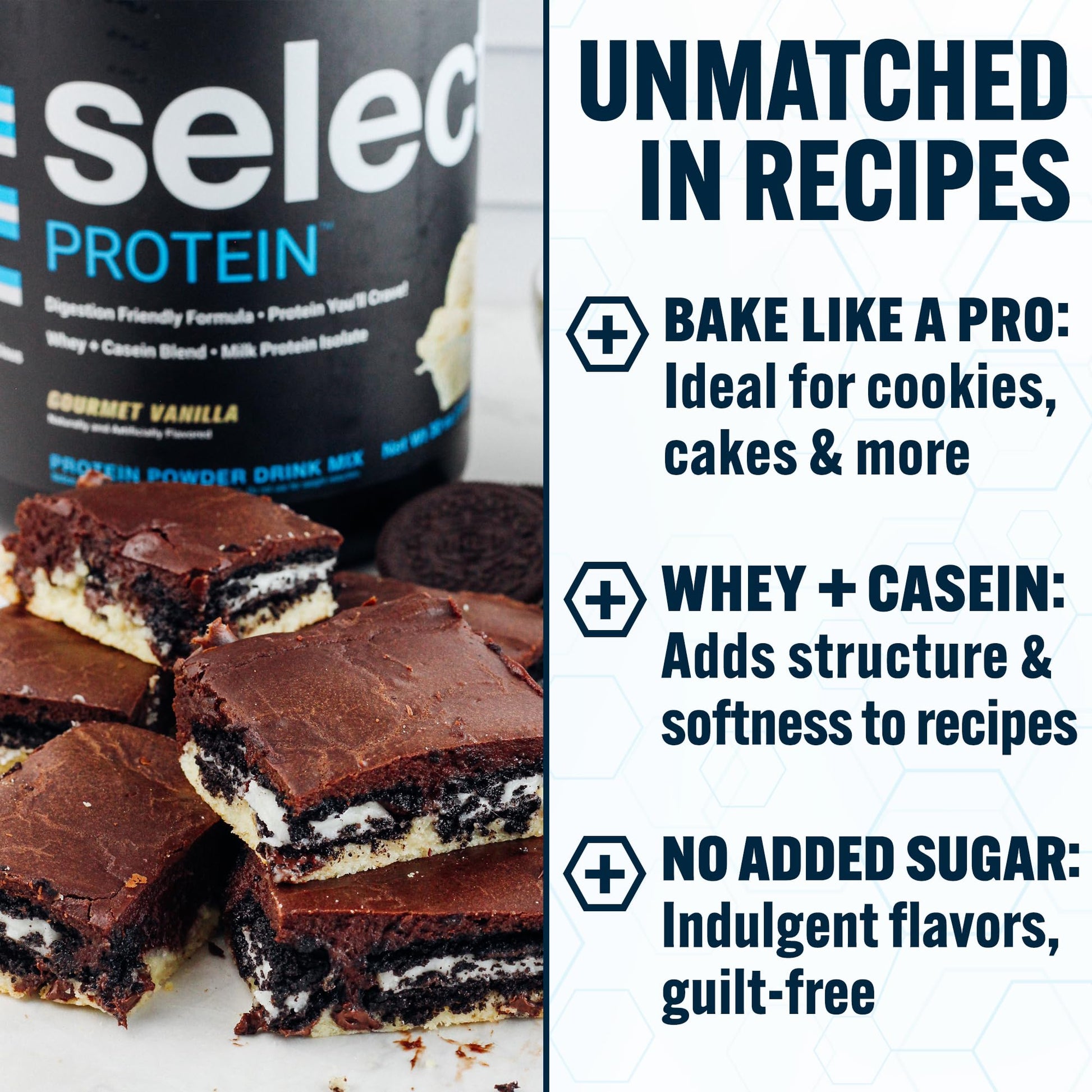 PEScience Select Protein Powder, Whey and Casein Blend, Lean Protein Powder for Women and Men, Low Calorie, Low Carb, Keto Friendly, Gluten Free, Gourmet Vanilla - 27 Servings - dailyvitalstore