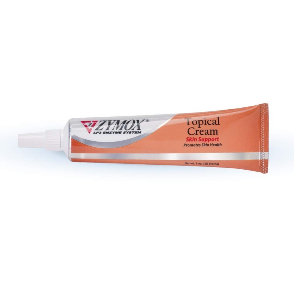 Pet King Brands ZYMOX Veterinarian Strength Topical Cream for Dogs and Cats, 1oz - dailyvitalstore