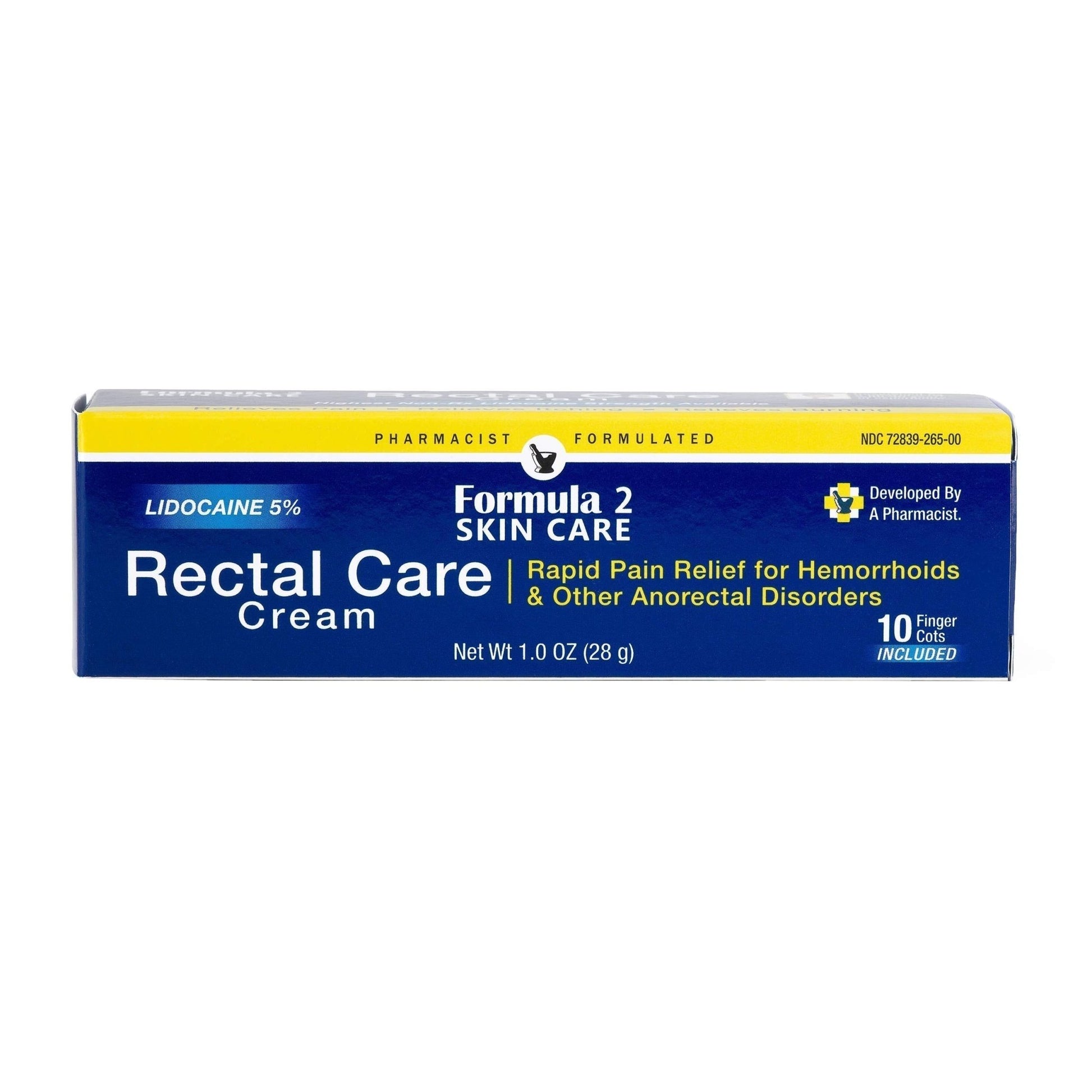 Pharmacist Formulated - Rectal Care Cream - Pain Relief for Hemorrhoids - dailyvitalstore