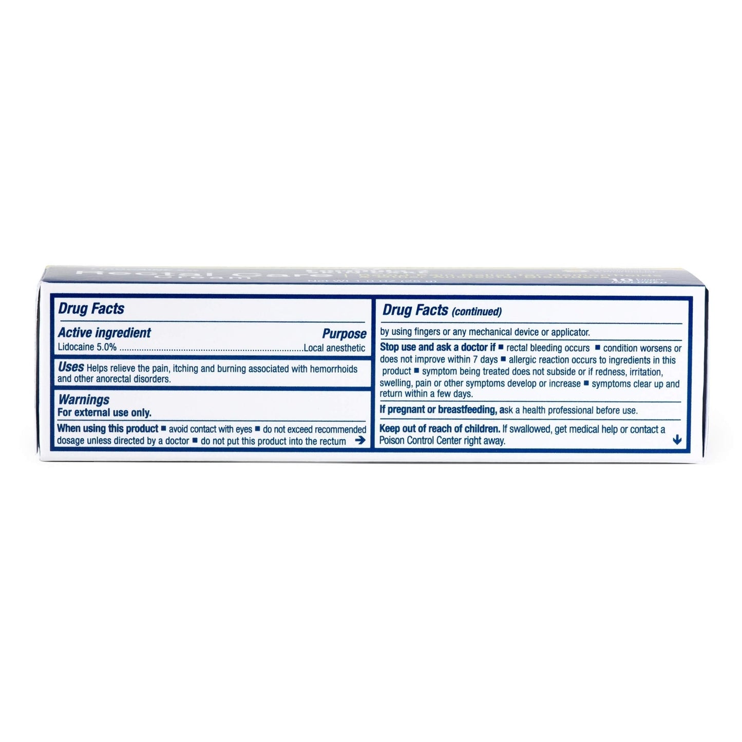 Pharmacist Formulated - Rectal Care Cream - Pain Relief for Hemorrhoids - dailyvitalstore