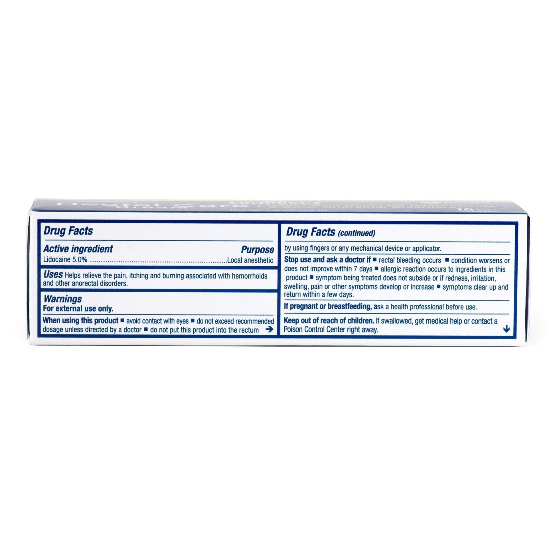 Pharmacist Formulated - Rectal Care Cream - Pain Relief for Hemorrhoids - dailyvitalstore