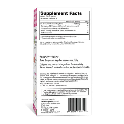 Pharmaganics Dr. Stephanie's Her Romance - Natural Hormone Balance Support for Women - dailyvitalstore