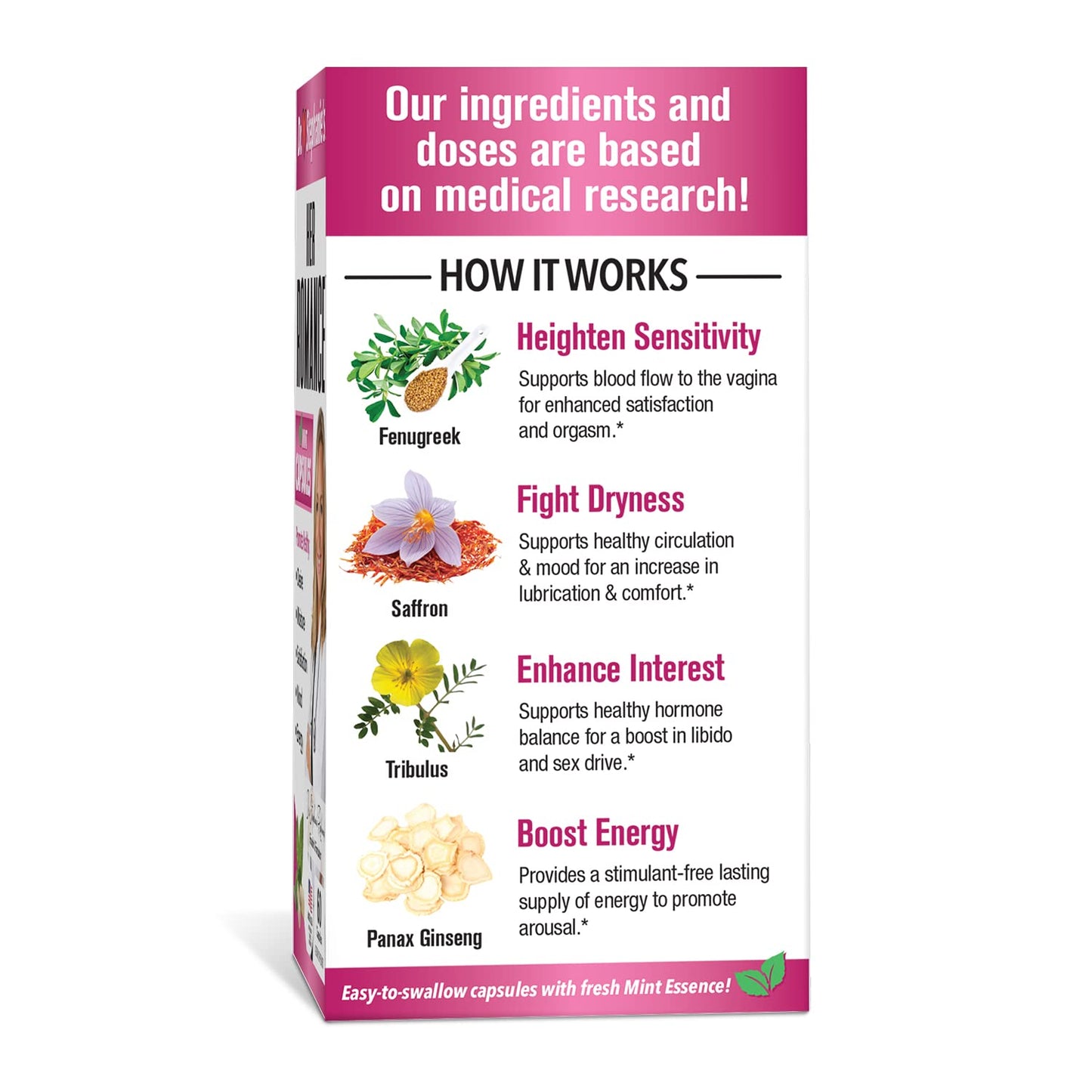 Pharmaganics Dr. Stephanie's Her Romance - Natural Hormone Balance Support for Women - dailyvitalstore