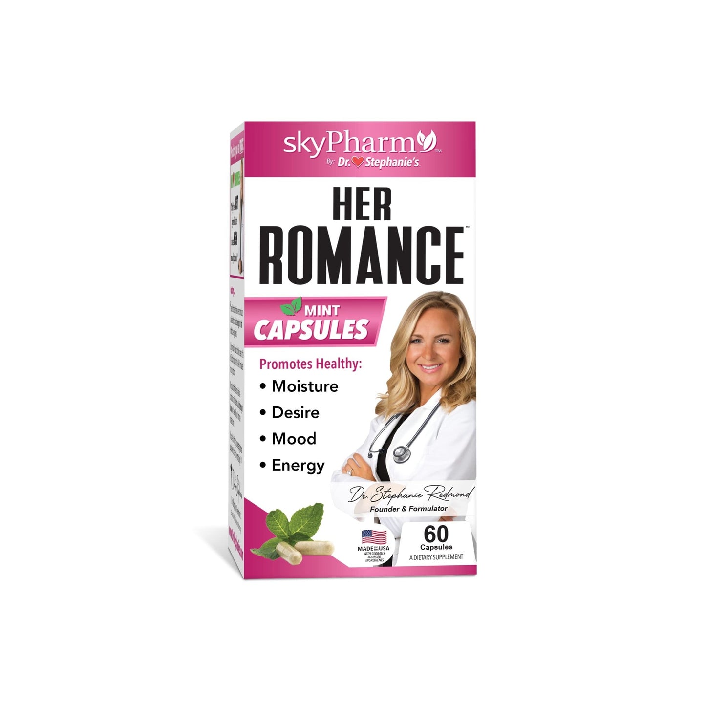 Pharmaganics Dr. Stephanie's Her Romance - Natural Hormone Balance Support for Women - dailyvitalstore