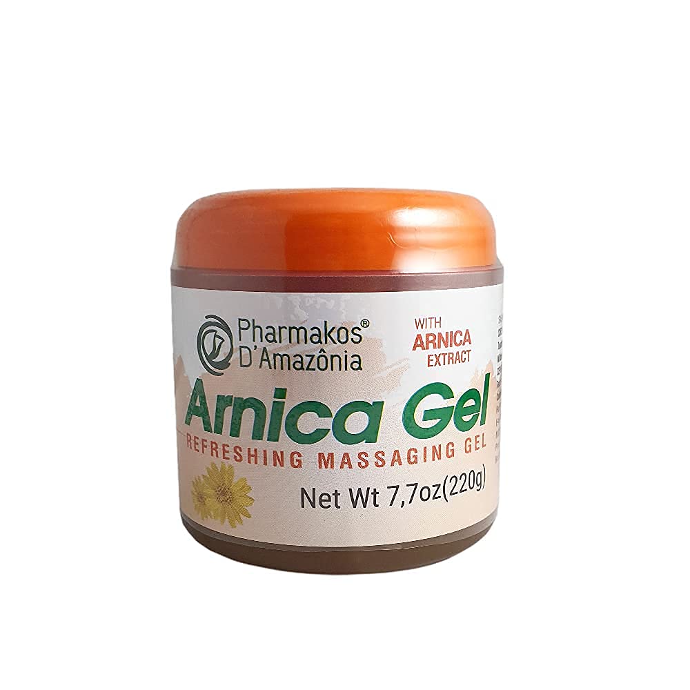Pharmakos Arnica Gel Cream, Refreshing Massage Gel for Bruises, Swelling and Relief, 7.7 oz - dailyvitalstore