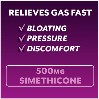 Phazyme Ultimate Strength Anti-Gas 500 mg Simethicone Gas Relief for Adults, Fast Gels Quickly Ease Bloating, Pressure and Discomfort, 20 Count - dailyvitalstore