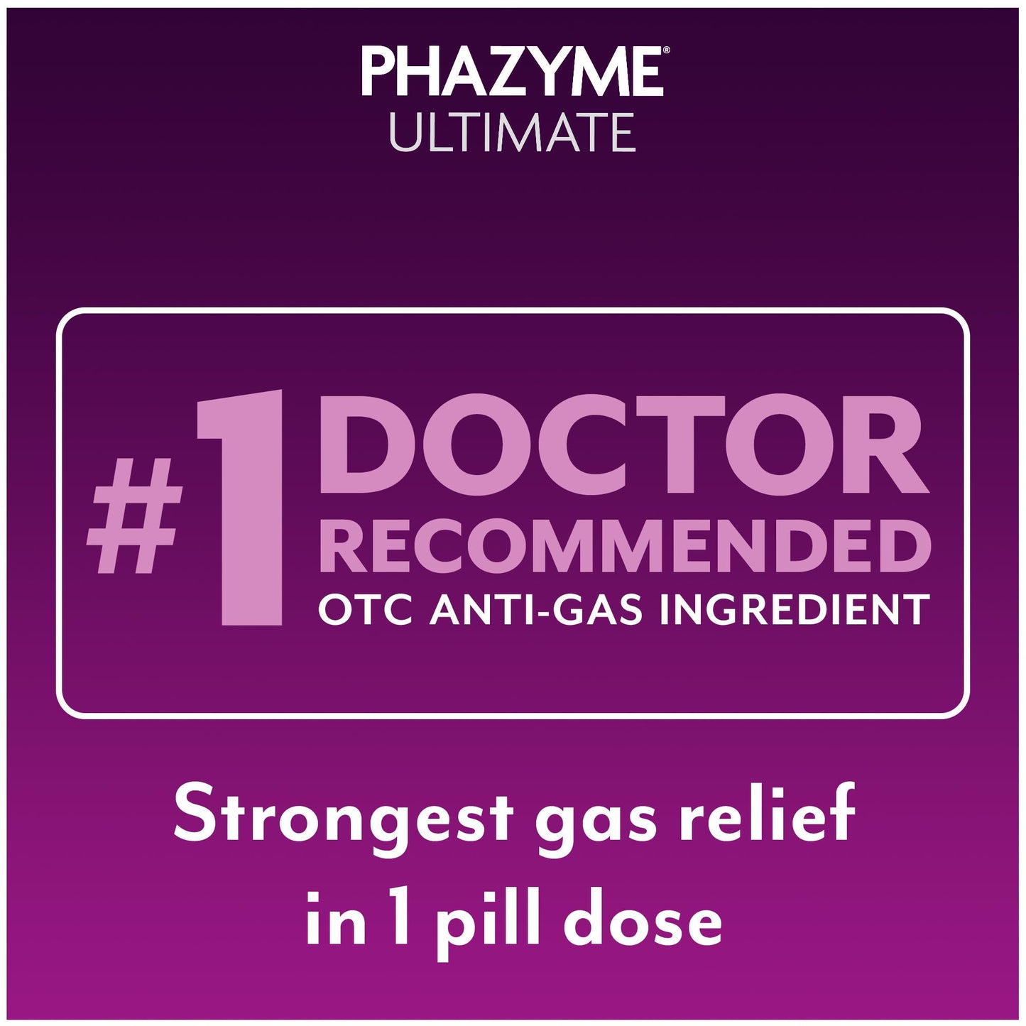 Phazyme Ultimate Strength Anti-Gas 500 mg Simethicone Gas Relief for Adults, Fast Gels Quickly Ease Bloating, Pressure and Discomfort, 20 Count - dailyvitalstore