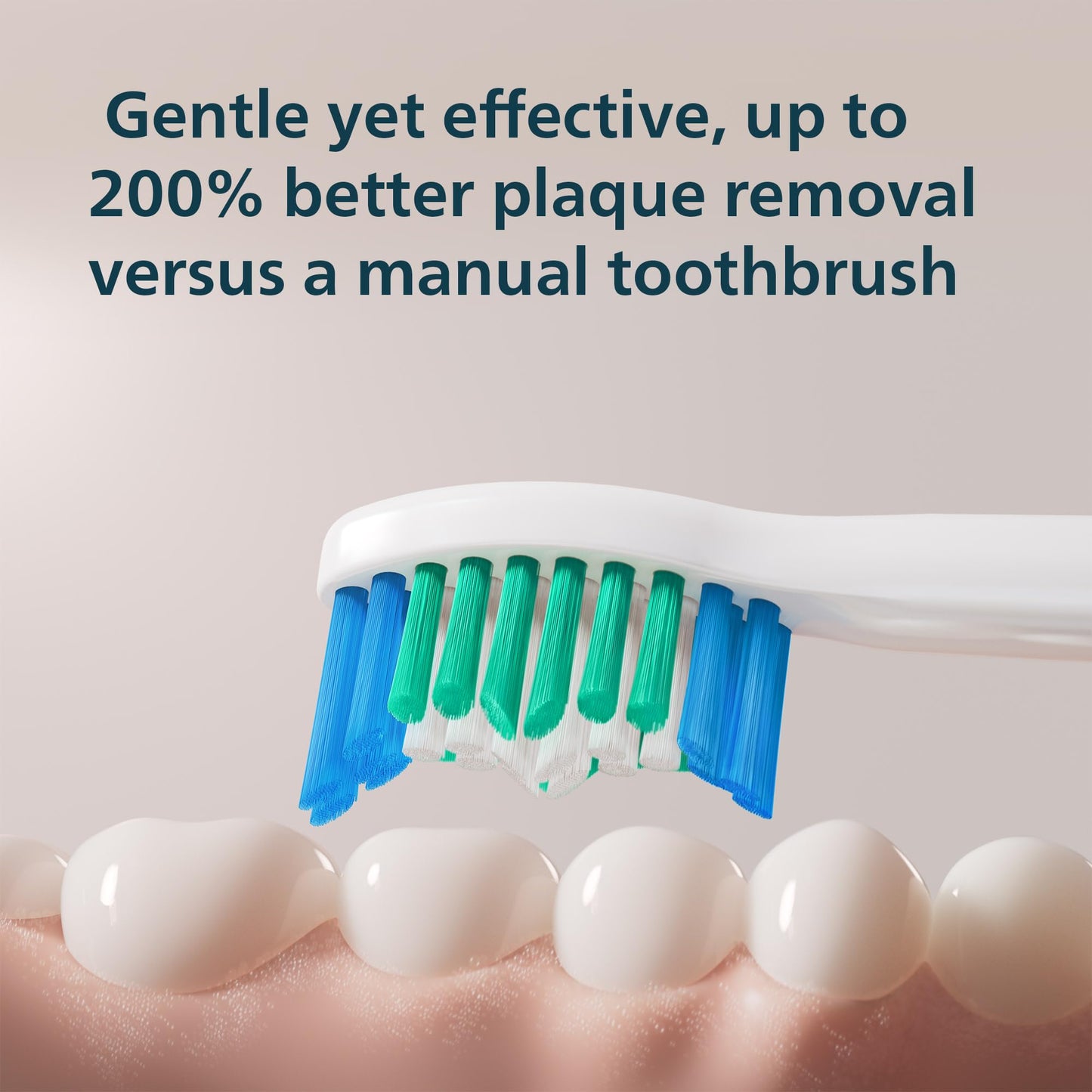 Philips Sonicare 1100 Series Electric Toothbrush - Sonic Toothbrush with Advanced Sonic Technology, EasyStart, - dailyvitalstore