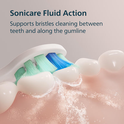 Philips Sonicare 4100 Series Electric Toothbrush - Sonic Toothbrush with Advanced Sonic Technology, Pressure Sensor, Two Intensity Settings, - dailyvitalstore