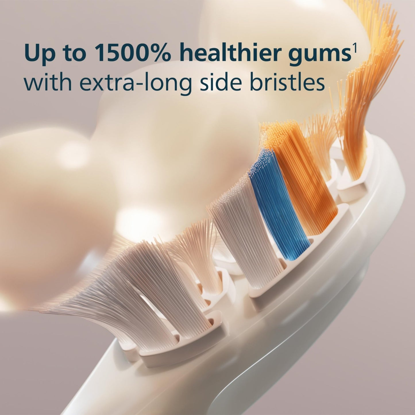 Philips Sonicare A3 All-in-One - Genuine Replacement Electric Toothbrush Heads, White, 4 Pack One Year Supply, HX9094/65 - dailyvitalstore