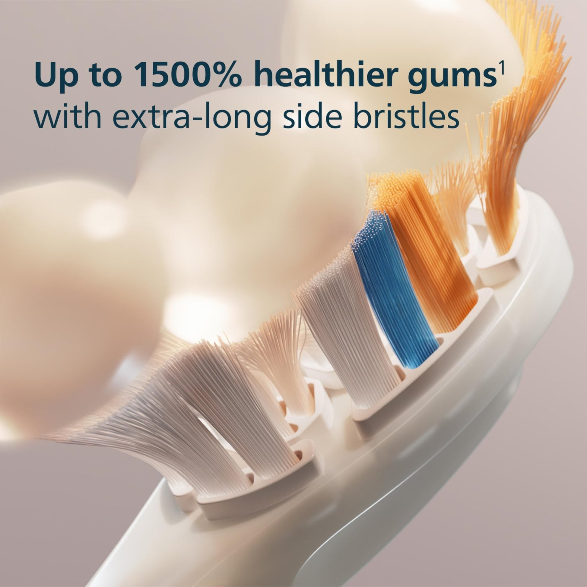 Philips Sonicare A3 All-in-One - Genuine Replacement Electric Toothbrush Heads, White, 4 Pack One Year Supply, HX9094/65 - dailyvitalstore