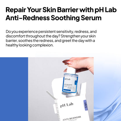 PhLab Anti Redness Serum, Reduces Capillary Cracks Appearance, Evens Skin Tone, Skin Soothing and Redness Reform Serum, 1.01 Fl Oz (Pack of 1) - dailyvitalstore