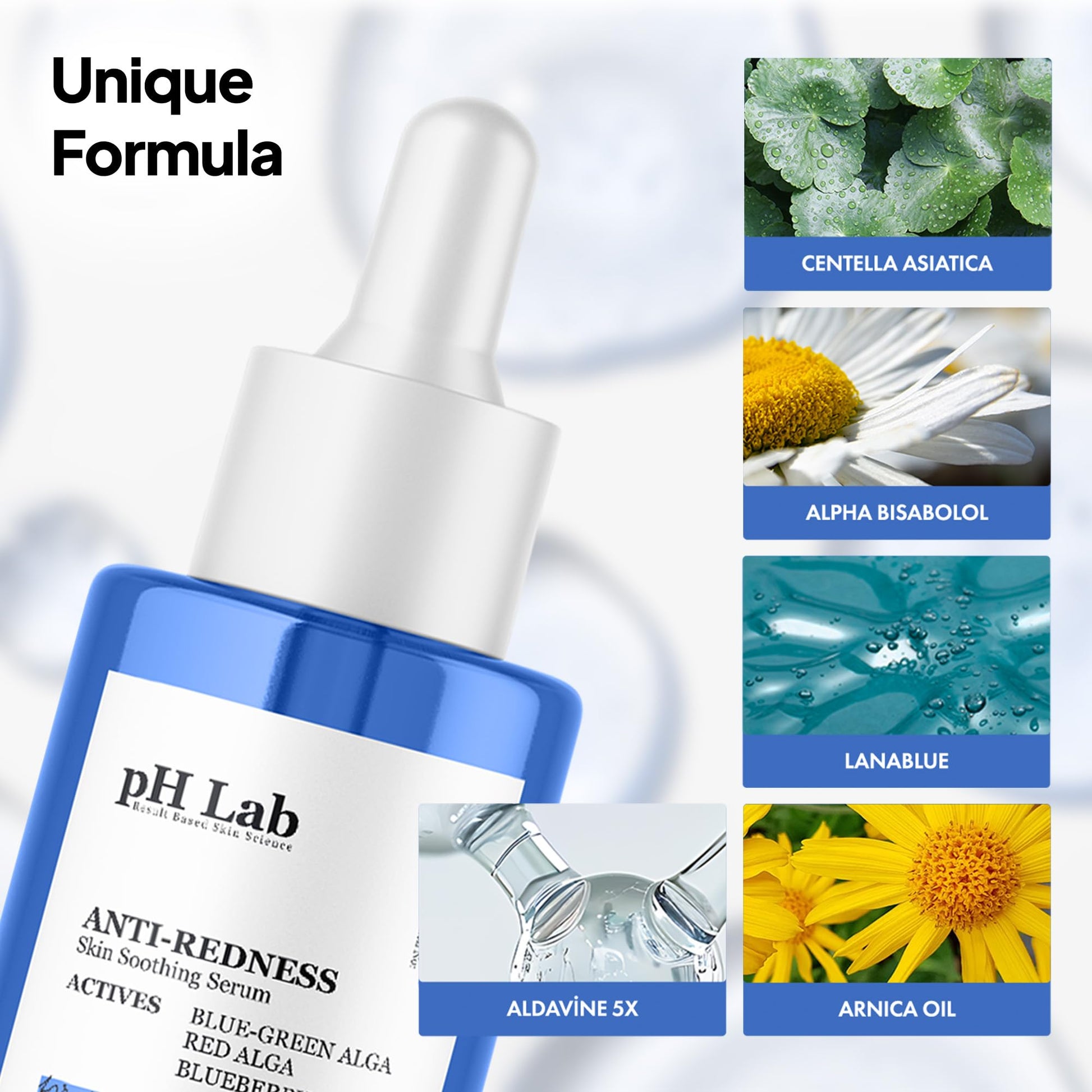 PhLab Anti Redness Serum, Reduces Capillary Cracks Appearance, Evens Skin Tone, Skin Soothing and Redness Reform Serum, 1.01 Fl Oz (Pack of 1) - dailyvitalstore