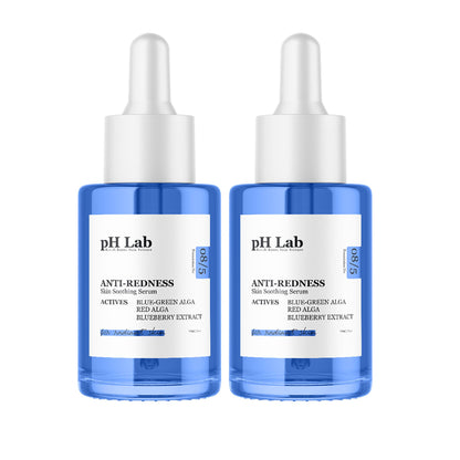 PhLab Anti Redness Serum, Reduces Capillary Cracks Appearance, Evens Skin Tone, Skin Soothing and Redness Reform Serum, 1.01 Fl Oz (Pack of 2) - dailyvitalstore