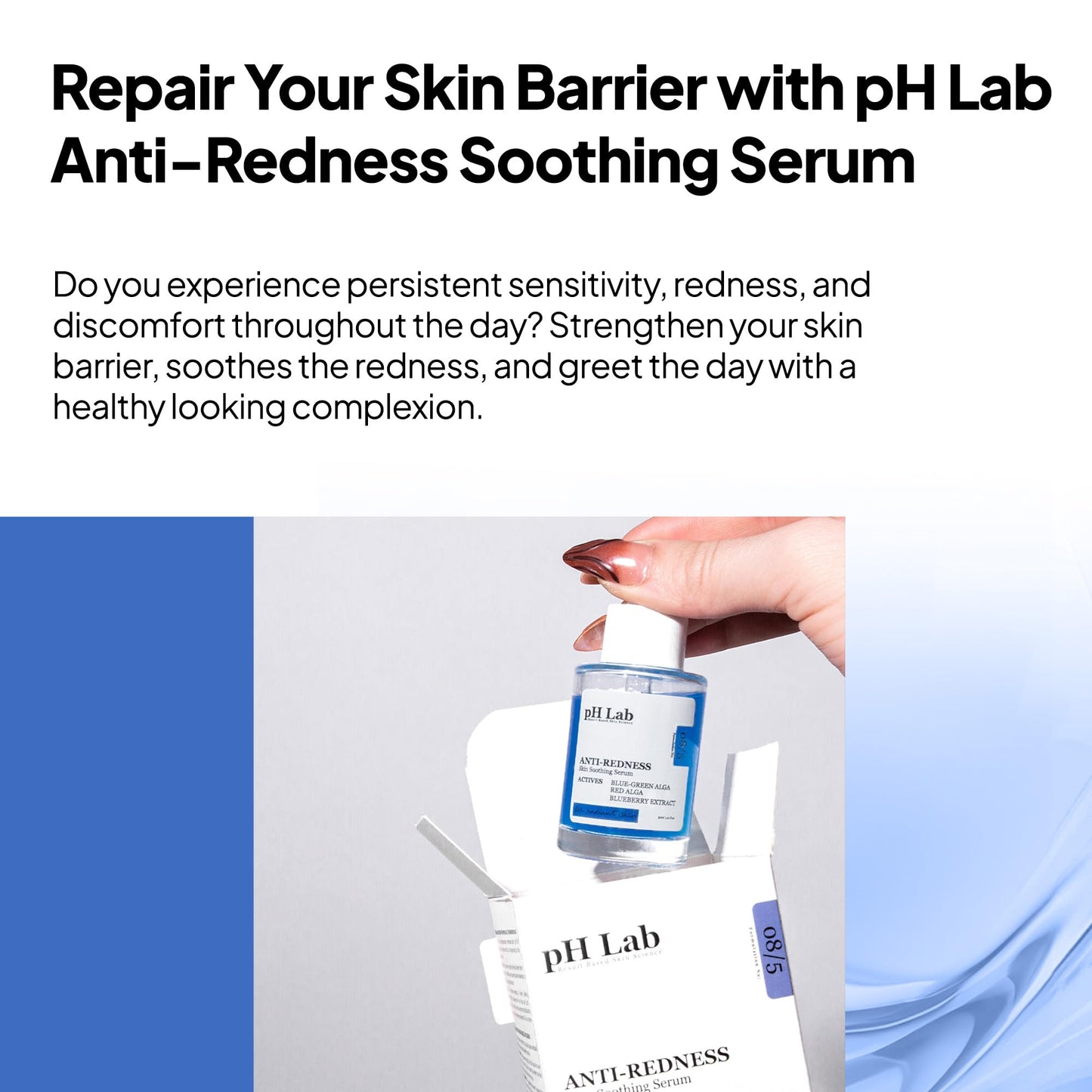 PhLab Anti Redness Serum, Reduces Capillary Cracks Appearance, Evens Skin Tone, Skin Soothing and Redness Reform Serum, 1.01 Fl Oz (Pack of 2) - dailyvitalstore