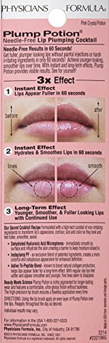 Physicians Formula Plump Potion™ Needle-Free Lip Plumping Cocktail Lip Gloss, Pink Crystal Potion, Hypoallergenic, Fragrance Free, Dermatologist Approved - dailyvitalstore