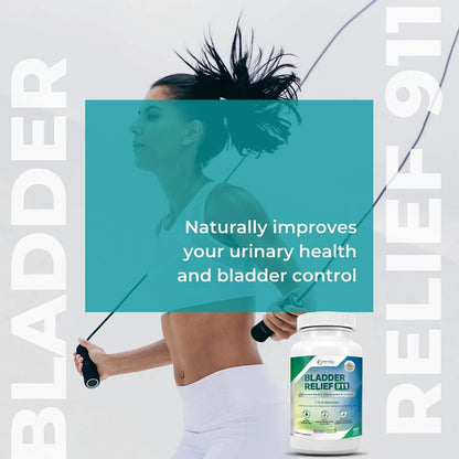 Phytage Labs Bladder Relief 911 Detoxifying Strength - for Men and Women Provides Bladder Support, 60 Veggie Capsules - 2 Pack - dailyvitalstore