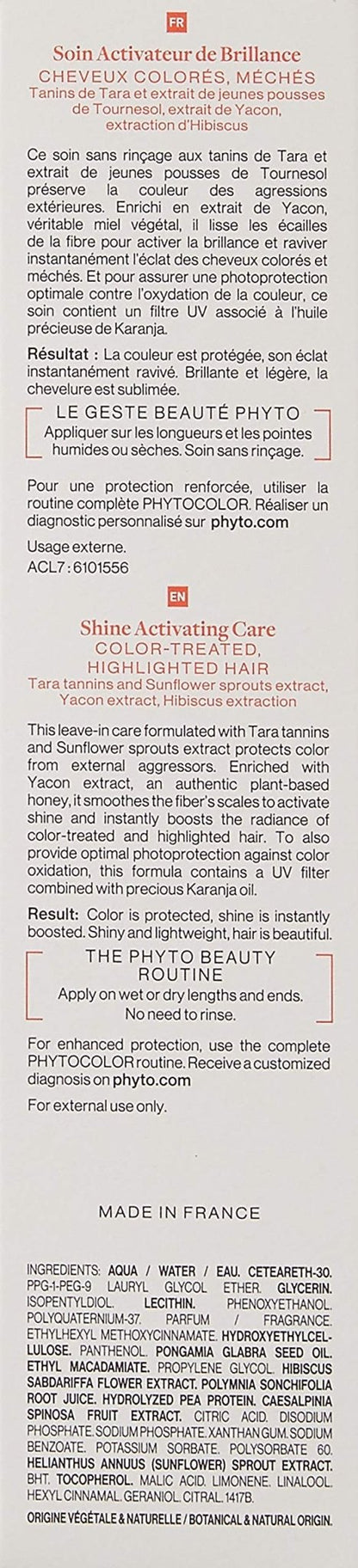 PHYTO Phytocolor Shine Activating Care, 5.07 fl oz - dailyvitalstore