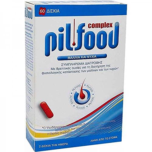 Pill Food Hair & Nails - 60 Capsules - dailyvitalstore