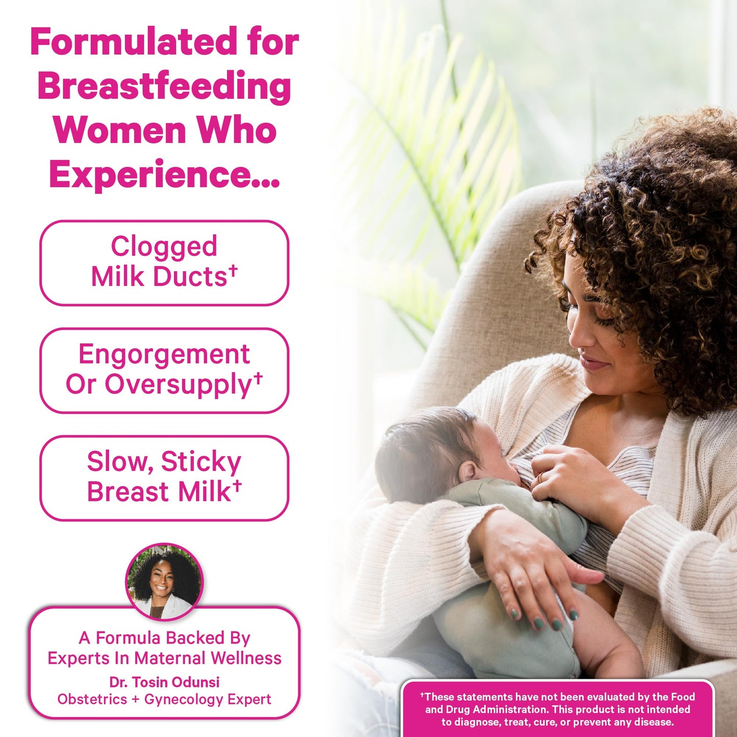 Pink Stork Sunflower Lecithin Supplement - 1200 mg for Clogged Milk Ducts - Breastfeeding Essentials for Postpartum Moms - dailyvitalstore