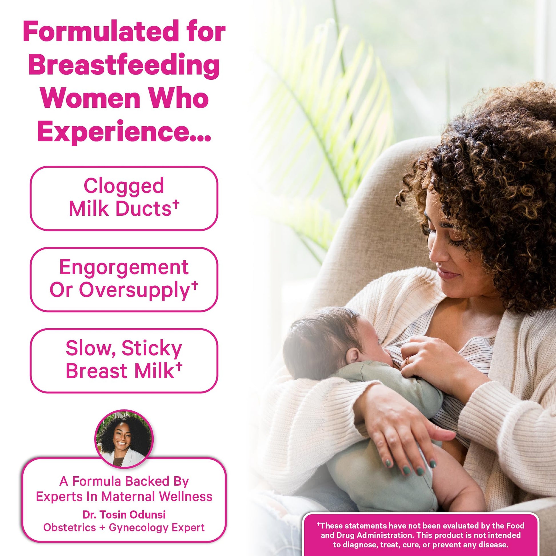 Pink Stork Sunflower Lecithin Supplement - 1200 mg for Clogged Milk Ducts - Breastfeeding Essentials for Postpartum Moms - dailyvitalstore