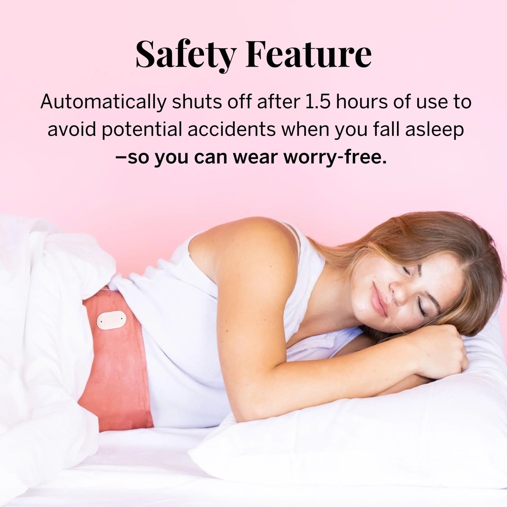 Pixie Period Heating Pad for Cramps - Thinnest Wearable Heating Pad for Feminine Care - Unnoticeable Under Clothes - Best Portable Pain Relief Heat Belt On The Market - Hours of Menstrual Pain Relief - dailyvitalstore