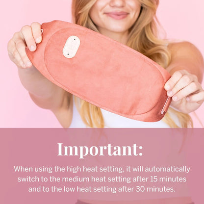 Pixie Period Heating Pad for Cramps - Thinnest Wearable Heating Pad for Feminine Care - Unnoticeable Under Clothes - Best Portable Pain Relief Heat Belt On The Market - Hours of Menstrual Pain Relief - dailyvitalstore