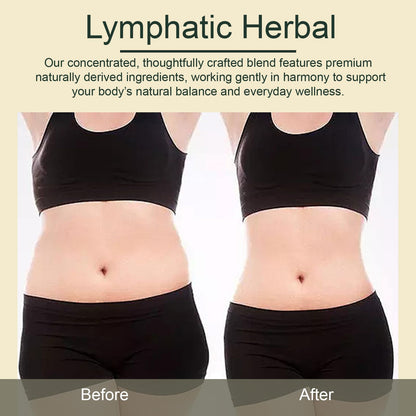 PKQLQ Lymph Drainage Capsules | Natural Detoxification Help Maintain the Healthy Fluid Balance of Both Women and Men, Promote Blood Virculation and Maintain Good Health. 60 Capsules (1) - dailyvitalstore