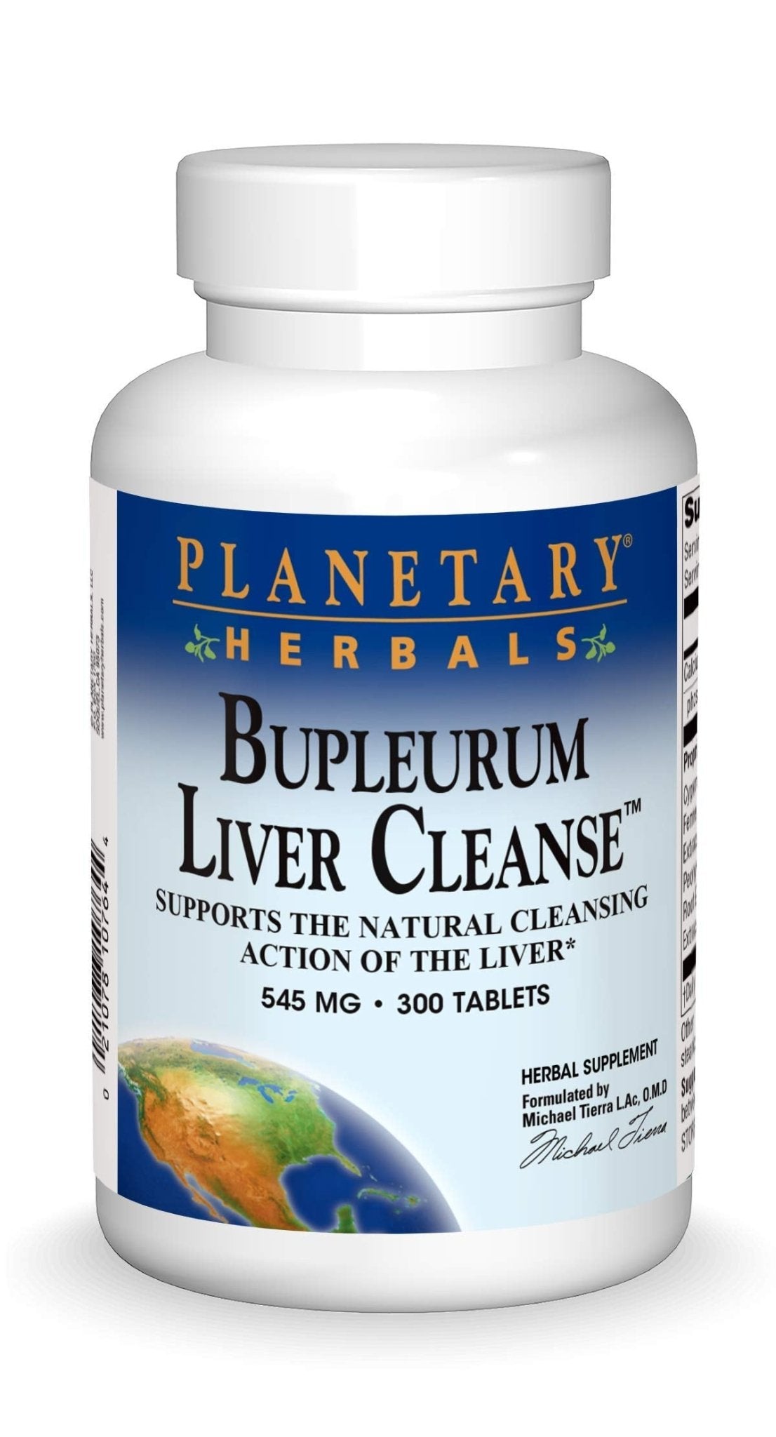 Planetary Herbals: Bupleurum Liver Cleanse 545 mg 300 Tablet - dailyvitalstore