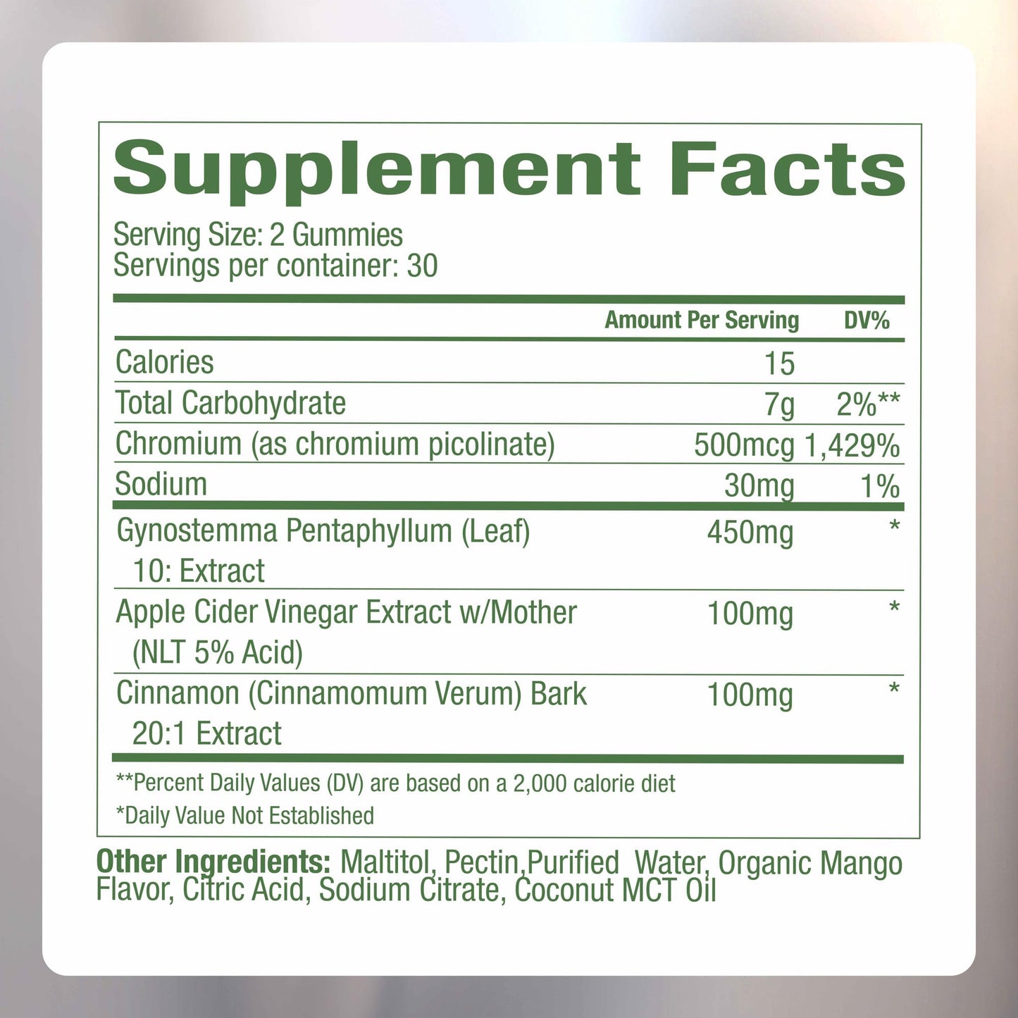 Plant People WonderBurn Metabolism & Cravings Control Gummies, Zero Sugar, Ripe Mango Flavor (60 Count) - dailyvitalstore