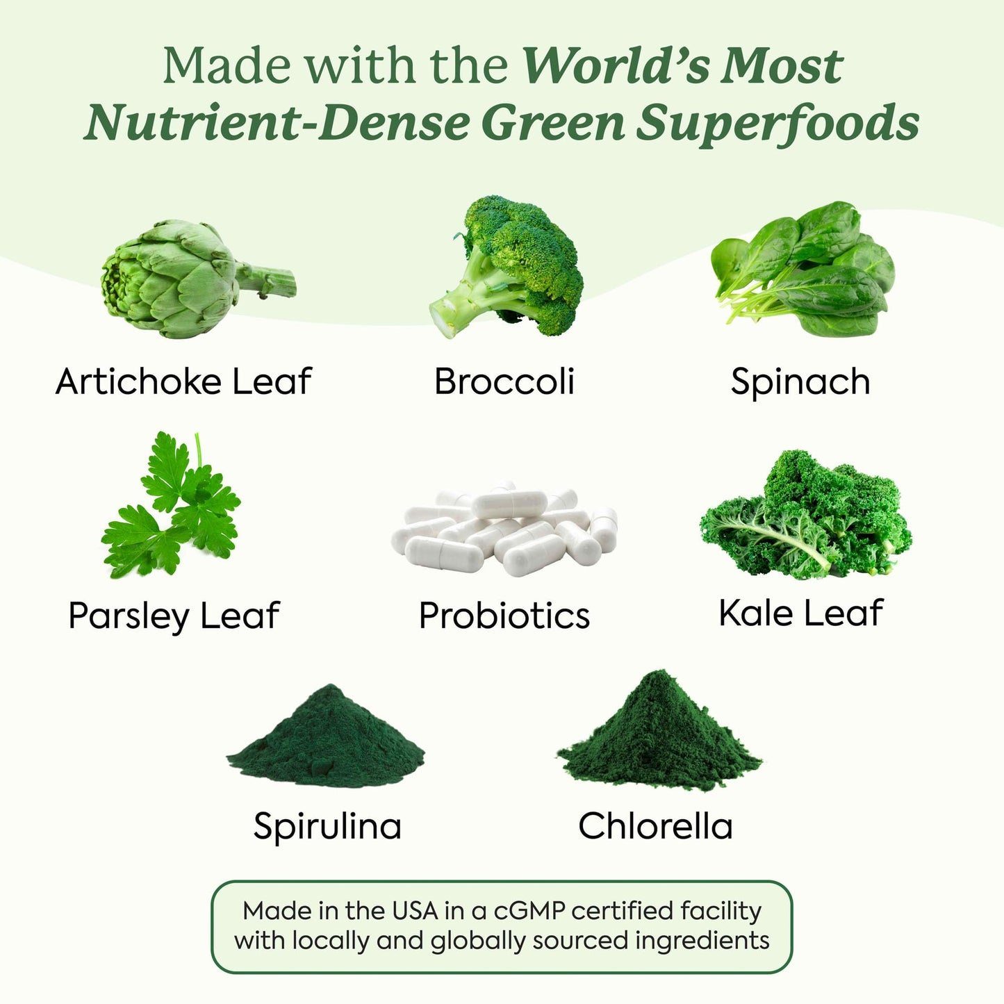 Plant People WonderGreens Veggie Gummies Super Greens with Probiotics Multivitamin Support Gummy for Wellbeing, Energy, Immune and Gut Health, Green Apple Flavor (60 Count) - dailyvitalstore
