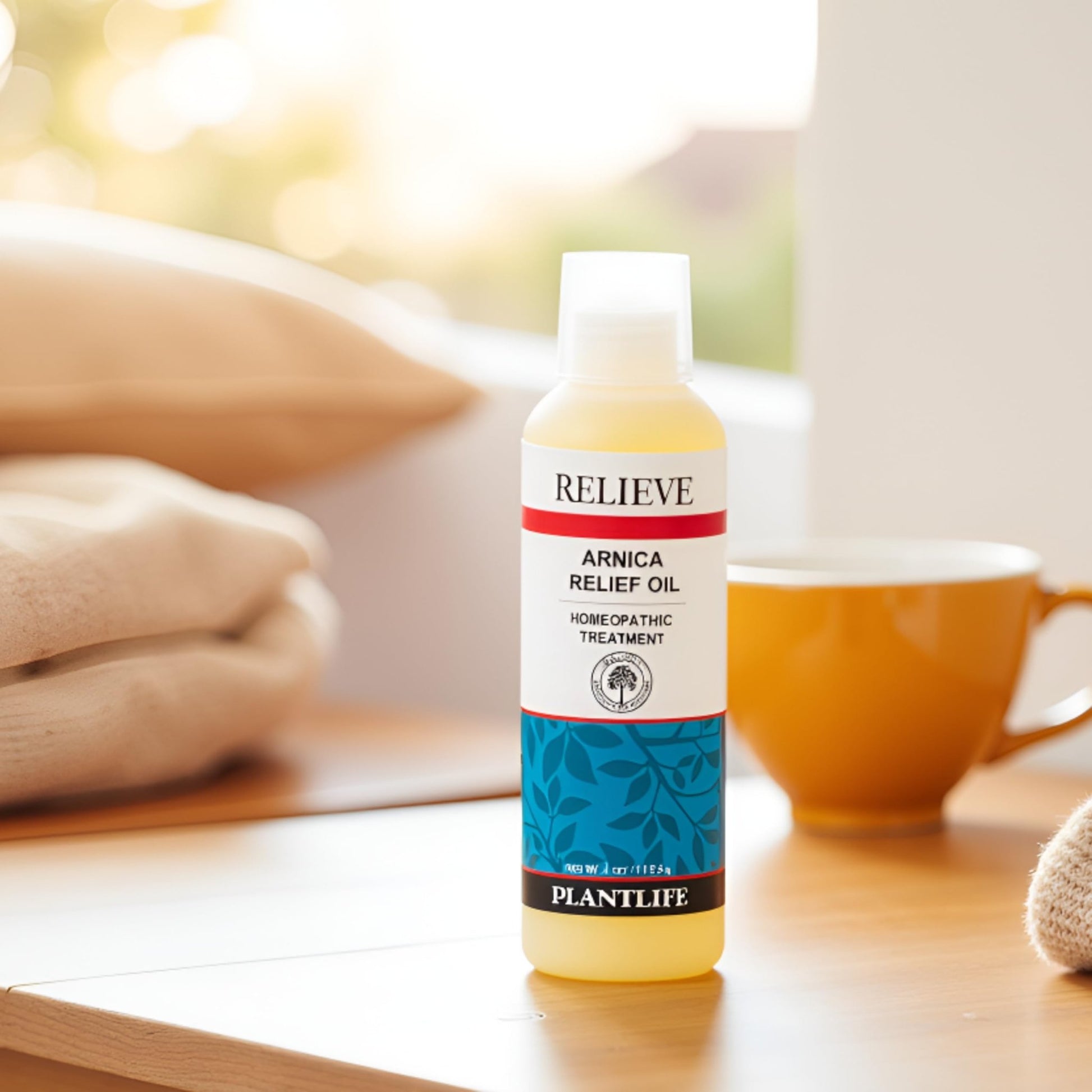 Plantlife Arnica Relieve Oil and Balm Bundle - Relieve Products are a Homeopathic Solution for Everyday Use - Works Quickly and Effectively - Made in California - dailyvitalstore