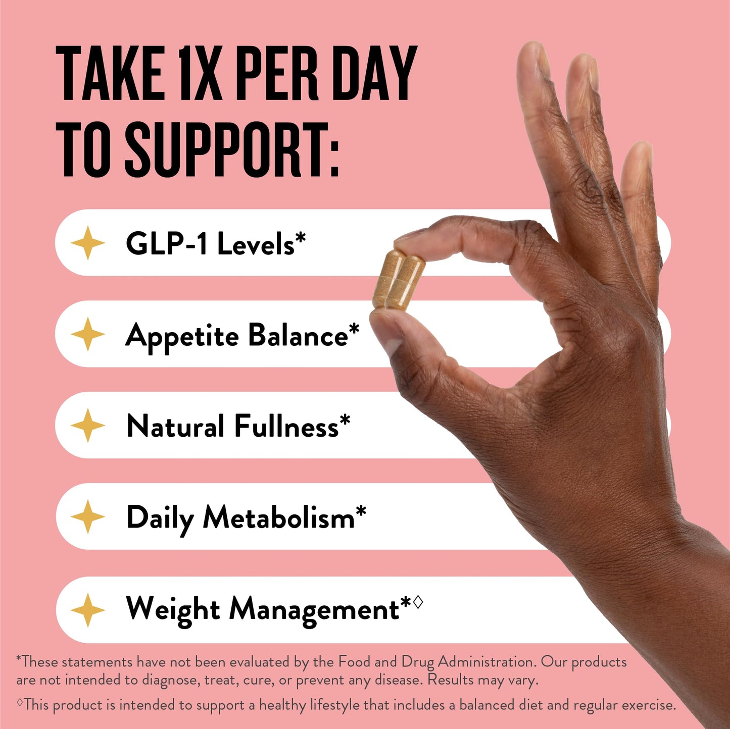 Plus Supplement for Weight Management Appetite Control for Women w Trpti OEA, CQR-300 & Chromium, Supports Natural Fullness Signals & Hunger, Metabolism Support Supplement Legendairy Milk 1-Pack - dailyvitalstore